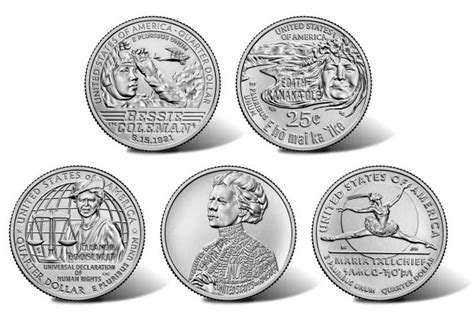 2023 American Women Quarter Images | CoinNews