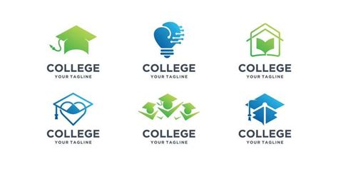 College Logo Vector Art, Icons, and Graphics for Free Download