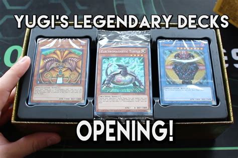 *YUGIOH* YUGI'S LEGENDARY DECKS OPENING! BRINGING BACK OLD SCHOOL YUGIOH 2015 - YouTube