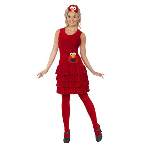 Sesame Street Elmo Adult Costume Size S