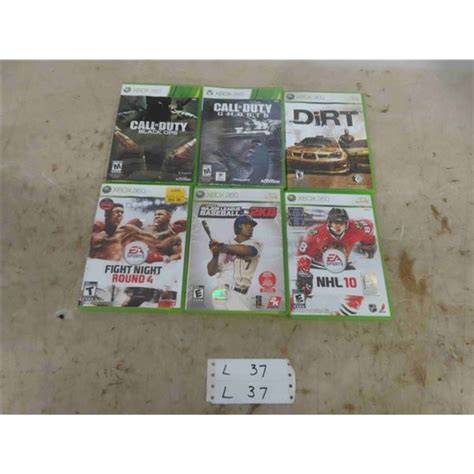 6 XBOX 360 Games