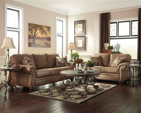 Larkinhurst Earth Living Room Set from Ashley (31901-38-35) | Coleman Furniture