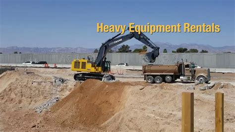 Heavy Equipment Rentals and Sales - YouTube