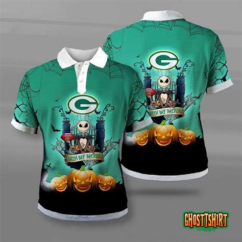 Green Bay Packers Halloween Polo Shirt