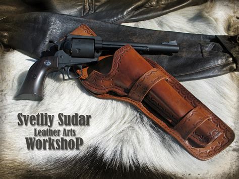 Leather holster for Ruger Super Blackhawk by Svetliy-Sudar on DeviantArt