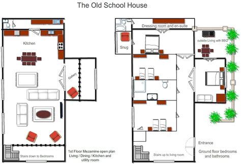 Floorplans - Old School House | Suffolk | Old School Properties