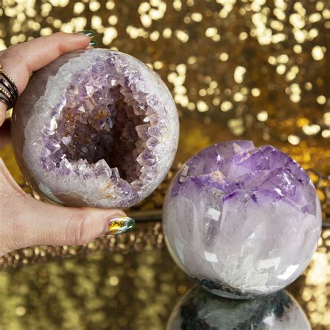 Gemstone Sale: Amethyst Geode Sphere