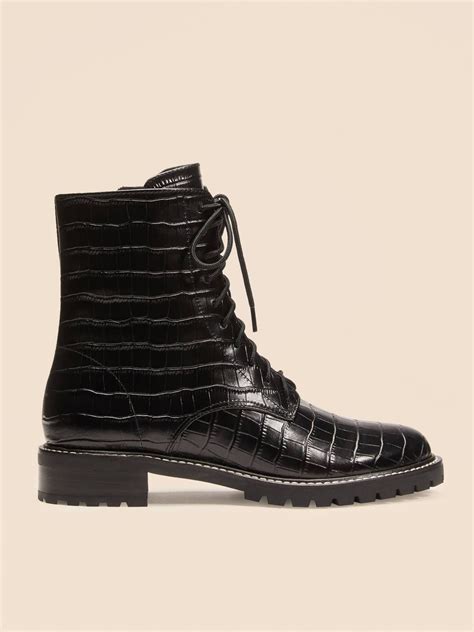 Reformation Dropped 15 Pairs of Fall Shoes, and These Boots Will Sell Out First | Lace up combat ...