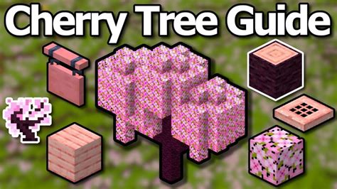 Ultimate Minecraft 1.20 Cherry Blossom Tree Guide - Creeper.gg