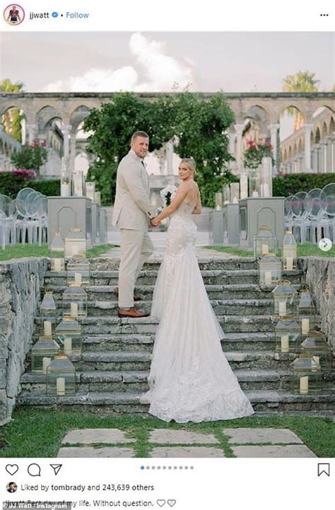 J.J. Watt shares pictures from his Bahamas wedding to Kealia Ohai | Wedding inside, Bahamas ...