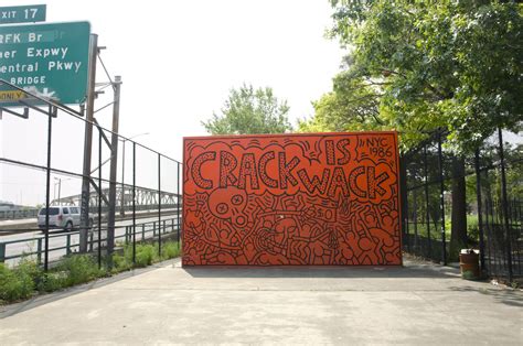 Keith Haring’s Crack is Wack mural – From illegal to protected