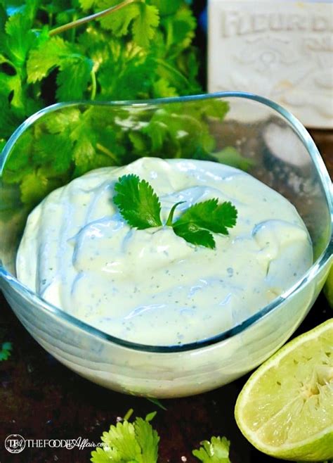 Avocado Cream Sauce Recipe - The Foodie Affair