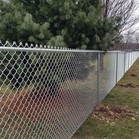 Galvanized Chain Link Fence Kit - Includes All Parts | Hoover Fence Co.