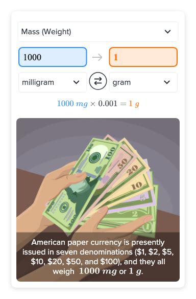 Flexi answers - How many grams is 1000 milligrams? | CK-12 Foundation