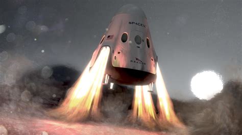 SpaceX Falcon 9 Rocket Dragon Wallpapers - Wallpaper Cave