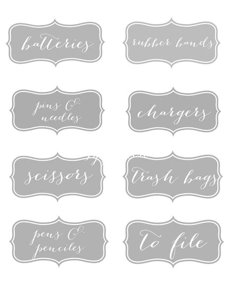 free printable labels - Kenzo