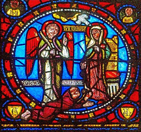 Saint Denis Paris stained glass