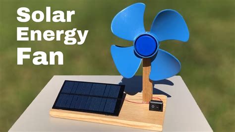 How to Make Solar Powered Electric Fan - DIY - Best Solar Panel System