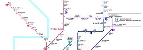 Chongqing Jiangbei Airport Map, Location, CKG Airport Map