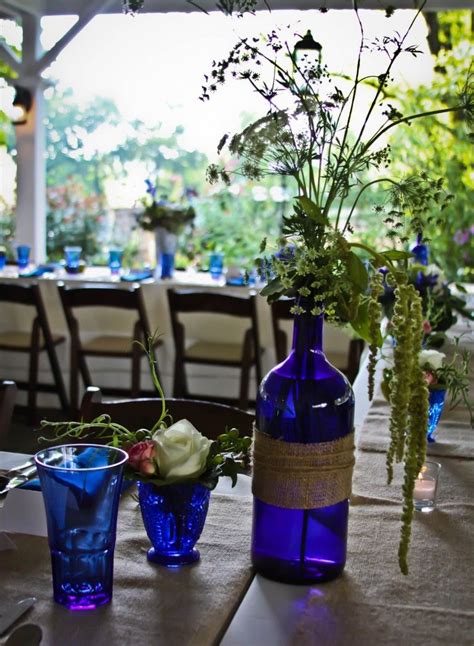 Colbalt Blue Wedding with a Country Twist | Cedarwood Weddings | Cobalt blue weddings, Blue ...