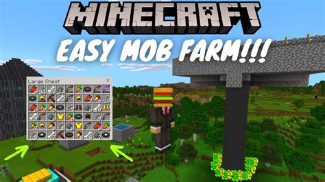 How To Make A Mob Farm In Minecraft Bedrock 2023