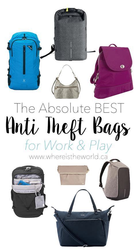 The Best Anti Theft Backpacks And Bags For Work And Play | Anti theft ...