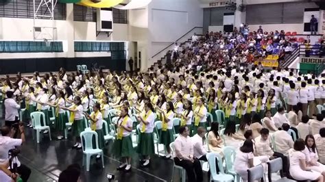 Elizabeth Seton School GS Graduation Song Batch 2014-2015 - YouTube