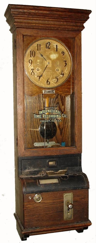 10 Best Time punch clocks images | punch clock, clock, antiques