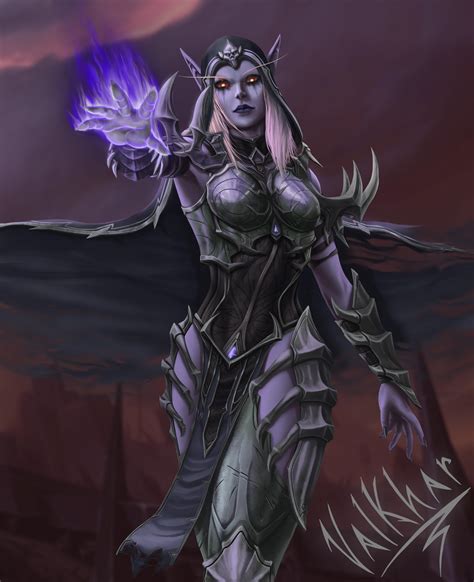 Sylvanas WIndrunner (Shadowlands Version) Fanart : r/wow