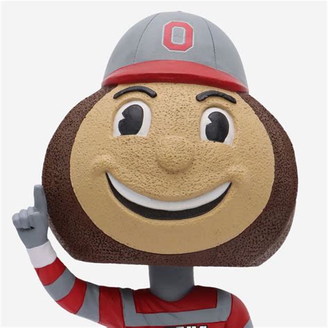 Brutus Buckeye Ohio State Buckeyes Field Stripe Mascot Bighead Bobbleh FOCO