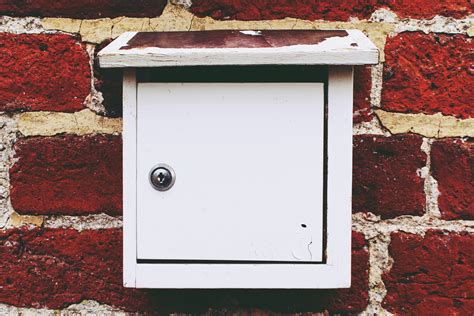 Wall, Post, Mailbox, Letter Box, Box, brick wall, red free image | Peakpx