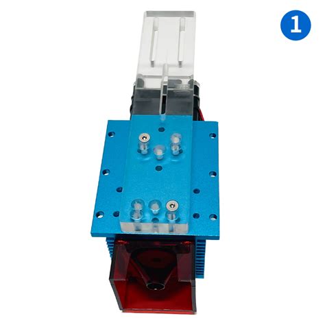 Laser Module 40W Fixed Focus Laser Head 450nm Blue Laser TTL Module Set For Laser Engraver ...