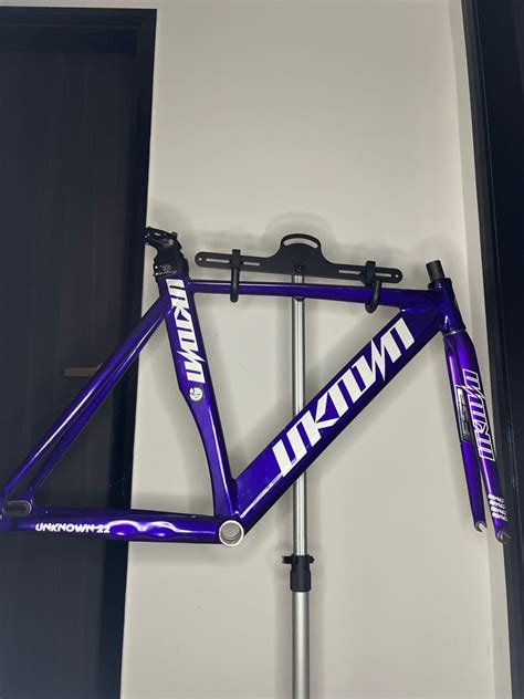 ‼️Urgent‼️ WTS Unknown Singularity 2022 Fixie Frameset, Sports Equipment, Bicycles & Parts ...