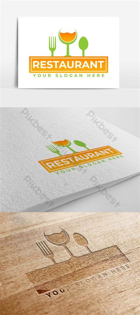 Restaurant Vector Logo. Bar Drinks Restaurant Vector Logo | AI Free ...