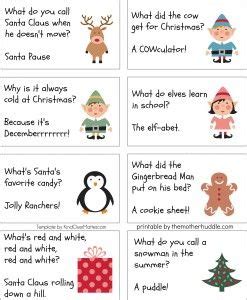 Free Printable Lunchbox Jokes | The Mother Huddle | Kids christmas ...