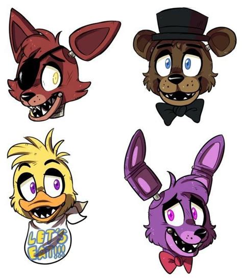 Fnaf art I ... Bonnie chica foxy freddy ArT.,... Creepypasta, Good ...