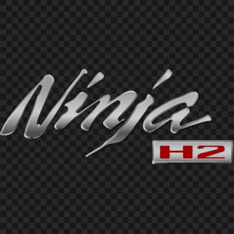 Ninja Kawasaki H2 Logo Emblem Image PNG | Citypng