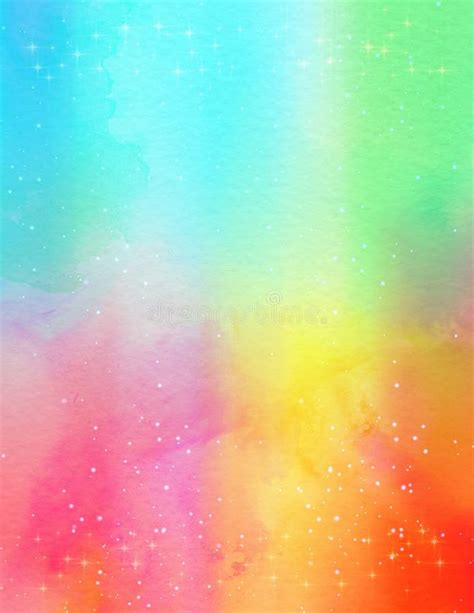 Colorful Pastel Watercolor Paper Texture. Stock Illustration ...