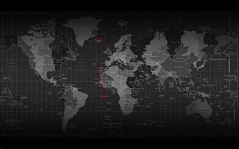 1366x768px | free download | HD wallpaper: gray and black world map, continents, uSA, planet ...