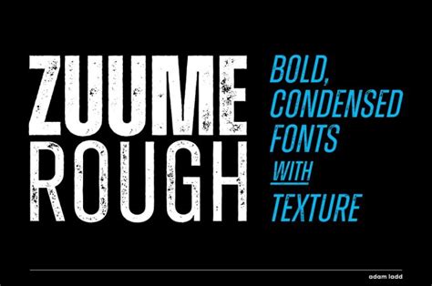 Zuume Rough Font Family - Download Free Fonts