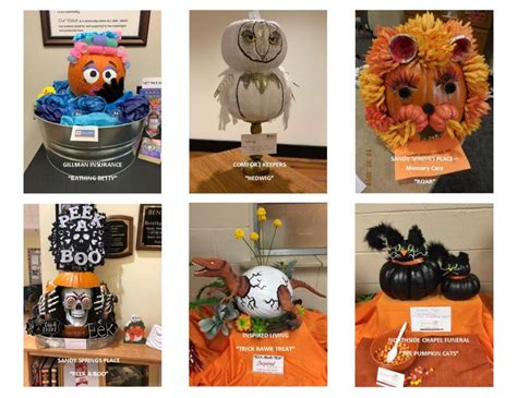 2nd Annual Great Pumpkin Contest Winners - Senior Services North Fulton