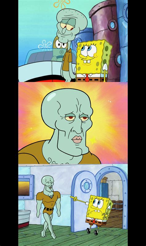 Spongebob Handsome Squidward by Mdwyer5 on DeviantArt