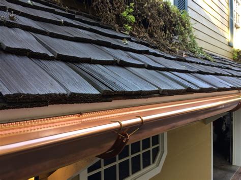 half-round-copper-gutter | Gutter Guards Direct