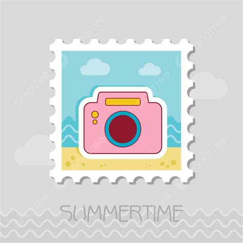 Photo Camera Flat Stamp Stamp Photographing Flash Vector, Stamp, Photographing, Flash PNG and ...