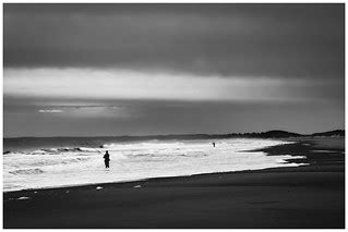 Surf Fishing | BnW Slide | Plum Island | Photoshop, Pixelmat… | Flickr