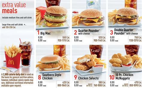 McDonald's USA Extra Value Meals Menu Board | mcdonalds_usa_newsroom ...