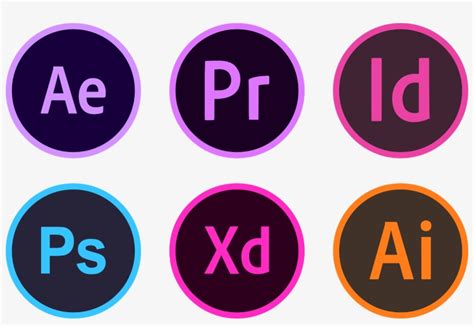 Download Icons Adobe Illustrator Photoshop Premiere - Circle ...