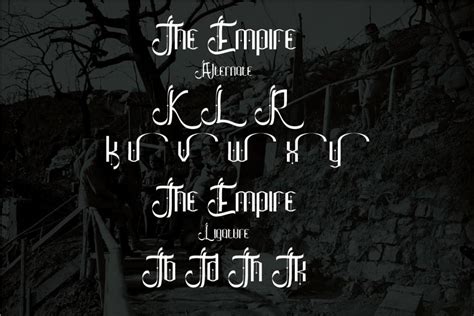 The Empire Demo Font Family · 1001 Fonts