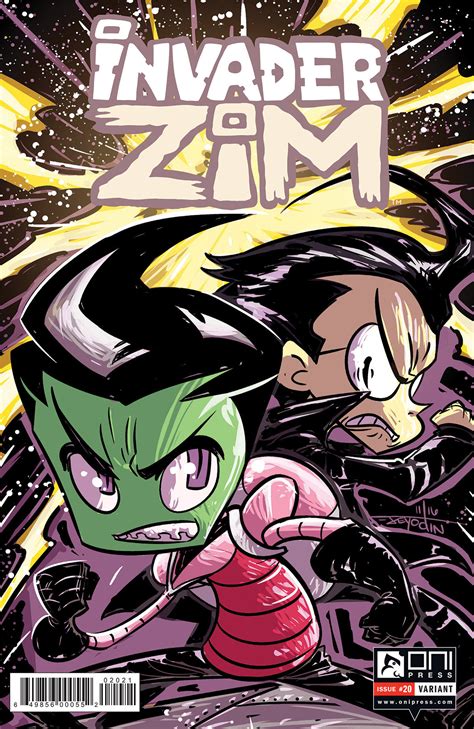 Jhonen Vasquez Returns to Invader ZIM — Comic Bastards