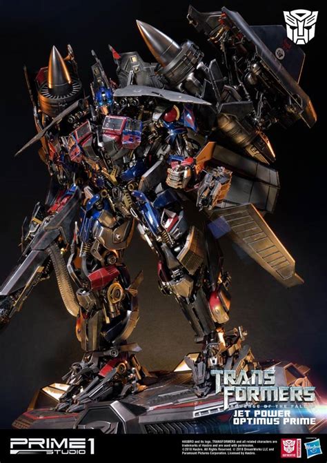 Prime 1 Studio Revenge Of The Fallen Jetpower Optimus Prime Official ...